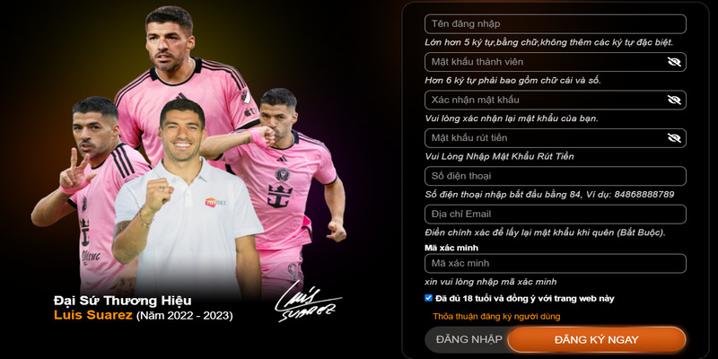 Đăng ký nhận khuyến mãi